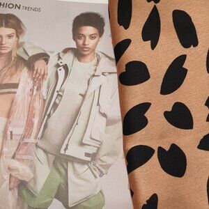 Fashion Square Scarf Leopard Print Handbag Shawl Women Formal Wrap Accessory